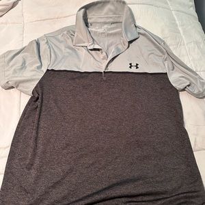 THREE POLOS! men’s under Armour shirts XL collar polo bundle